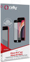 Celly Full Glass - Screenprotector - 9H hardheid - Zwart