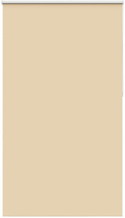 vidaXL - Rolgordijn - verduisterend - 135x230 - cm - stofbreedte - 131,6 - cm - beige