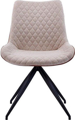 Feel Furniture - Eetkamerstoel - Fynn - Cognac-licht bruin