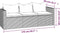 vidaXL - Loungeset - poly - rattan - zwart