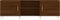 vidaXL - Tv-meubel - 150x30x50 - cm - bewerkt - hout - bruin - eikenkleur