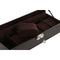 Doos-Juwelenkistje Home ESPRIT Beige Donkerbruin Polyurethaan Kristal Hout MDF 30 x 10 x 8 cm