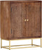 vidaXL - Dressoir - 60x30x75 - cm - massief - mangohout