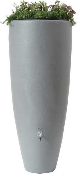 Garantia Regenton + Plantenbak 2 in 1 Grijs 300 liter