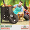 Gardebruk Barbecue Smoker - 3in1 met Ventilatieschuiven – Zwart