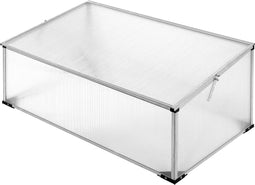 Gardebruk Kweekbak Kas - 0,60m² UV-bescherming – 100x60cm Aluminum