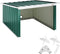 Gardebruk Robotmaaier Garage - Platdak Metaal 89x90x54cm - Groen