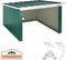 Gardebruk Robotmaaier Garage - Platdak Metaal 89x90x54cm - Groen
