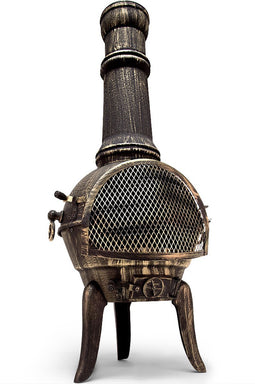 Gardebruk Tuinhaard Chimenea – Gietijzeren 28 kg – Zwart