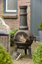 Gardebruk Tuinhaard Chimenea – Gietijzeren 28 kg – Zwart