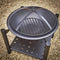 Gardebruk Vuurschaal - Ø55cm Pook Vonkrooster Deksel – Zwart