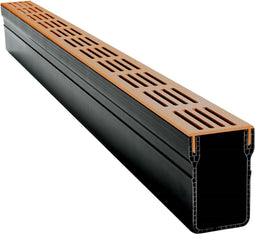 Garden Drain Designgoot 100 x 6,5 x 10 cm