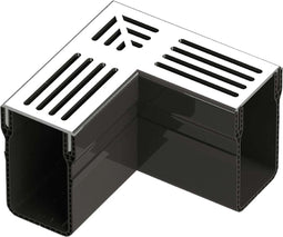 Garden Drain Hoekstuk 15 x 6,5x 10 cm