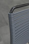 Garden Impressions Antibes dining stoel - teaklook - carbon black/ antraciet