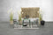 Garden Impressions Antibes dining stoel - teaklook - carbon black/ mossgreen