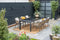 Garden Impressions Bali dining fauteuil - carbon black - natural rotan - desert sand