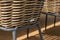 Garden Impressions Bali dining fauteuil - carbon black - natural rotan - desert sand