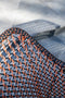 Garden Impressions Bellevue dining fauteuil donker grijs/oranje/grijs