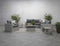 Garden Impressions Bruno loungeset 4-delig - licht grijs