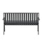 Garden Impressions Bruno parkbank L150 - donker grijs/antraciet