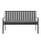 Garden Impressions Bruno parkbank L150 - donker grijs/antraciet