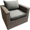 Garden Impressions - Carlo lounge fauteuil grijs