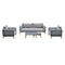 Garden Impressions Carmen Sofa Loungeset - Antraciet