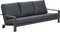 Garden Impressions Coba 3-zits lounge tuinbank - donker grijs
