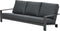 Garden Impressions Coba 3-zits lounge tuinbank - donker grijs