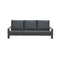 Garden Impressions Coba 3-zits lounge tuinbank - donker grijs