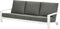 Garden Impressions Coba loungebank - wit / moss groen