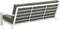 Garden Impressions Coba loungebank - wit / moss groen