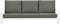 Garden Impressions Coba loungebank - wit / moss groen