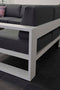 Garden Impressions - Cube lounge hoekbank - mat wit