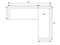 Garden Impressions - Cube lounge hoekbank - mat wit