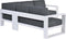 Garden Impressions - Cube lounge hoekbank - mat wit