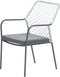 Garden Impressions Dido dining tuinstoel - aluminium - donker grijs/groen