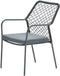 Garden Impressions Dido dining tuinstoel - aluminium - donker grijs/zwart