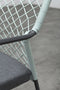 Garden Impressions Dido dining tuinstoel - aluminium - donker grijs/groen