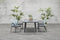 Garden Impressions Dido dining tuinstoel - aluminium - donker grijs/groen