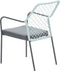 Garden Impressions Dido dining tuinstoel - aluminium - donker grijs/groen