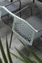 Garden Impressions Dido dining tuinstoel - aluminium - donker grijs/groen