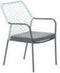 Garden Impressions Dido dining tuinstoel - aluminium - donker grijs/groen