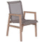 Garden Impressions - Flavium dining fauteuil - Vironwood vintage teak