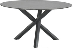 Garden Impressions Gigi Tuintafel Diamond Black - Ø120 cm