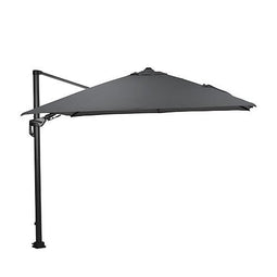 Garden Impressions Hawaii Deluxe Zweefparasol 300x300 - Carbon Black/Donkergrijs