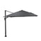 Garden Impressions Hawaii Deluxe Zweefparasol 300x300 - Carbon Black/Donkergrijs