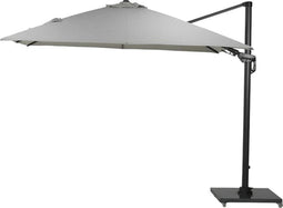 Garden Impressions Hawaii Deluxe Zweefparasol 300x300 - Carbon Black/Sand