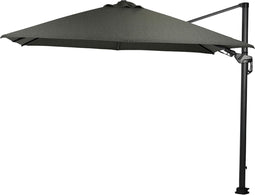 Garden Impressions Hawaii Deluxe Zweefparasol 300x300 - Carbon Black/Moss Green