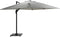 Garden Impressions Hawaii Deluxe Zweefparasol 300x300 - Carbon Black/Sand